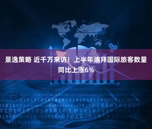 景逸策略 近千万来访！上半年迪拜国际旅客数量同比上涨6%