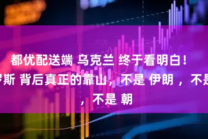 都优配送端 乌克兰 终于看明白！ 俄罗斯 背后真正的靠山，不是 伊朗 ，不是 朝